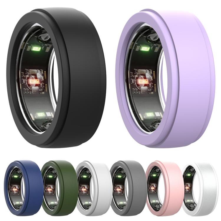 xDfind Cover in silicone a tinta unita per Samsung Galaxy Ring / Oura Ring Smart Ring, S, M
