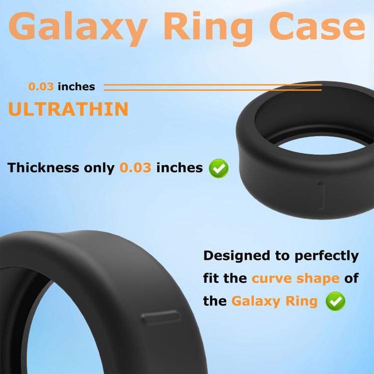 xDfind Cover in silicone per anello intelligente Samsung Galaxy Ring, S, M