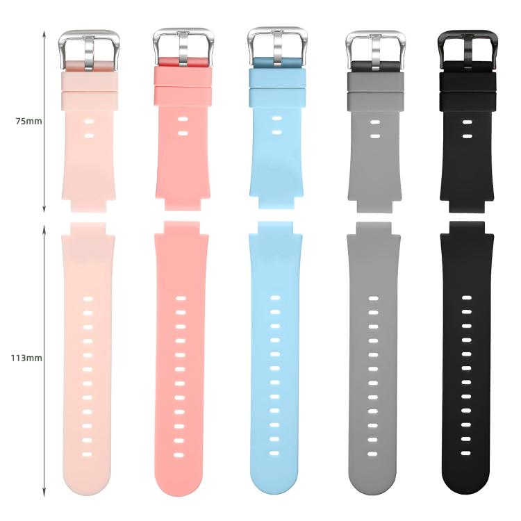 Cinturino per orologio in silicone a tinta unita, For Imoo Watch Phone Z11 / Z10 / Z6