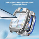 Pellicola temperata integrata per PC e custodia protettiva per orologio, For Imoo Watch Phone Z11