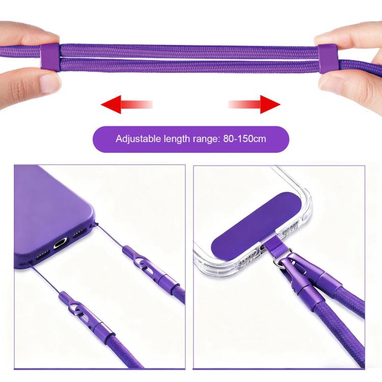 Cordino per cellulare regolabile con doppia fibbia XDcase.