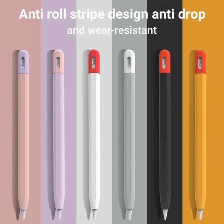 Custodia protettiva in silicone a contrasto XDcase per penna stilo, For Apple Pencil Pro / 2, For Apple Pencil Pro / 2 / 1, For Apple Pencil USB-C / 3