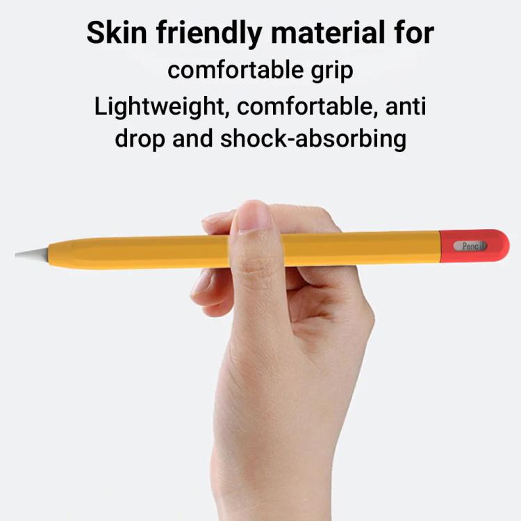 Custodia protettiva in silicone a contrasto XDcase per penna stilo, For Apple Pencil Pro / 2, For Apple Pencil Pro / 2 / 1, For Apple Pencil USB-C / 3