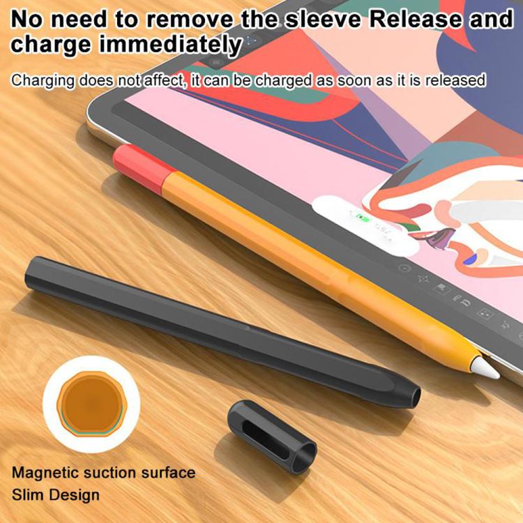 Custodia protettiva in silicone a contrasto XDcase per penna stilo, For Apple Pencil Pro / 2, For Apple Pencil Pro / 2 / 1, For Apple Pencil USB-C / 3