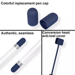 Set di custodie protettive in silicone anti-smarrimento 4 in 1 XDcase, For Apple Pencil 1