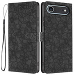 Custodia per telefono in pelle con motivo a fiori di ciliegio in rilievo, For iPhone Air, For iPhone 16 Pro Max, For iPhone 16 Pro