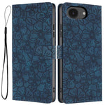 Custodia per telefono in pelle con motivo a fiori di ciliegio in rilievo, For iPhone 18 Pro, For iPhone 18 Pro Max, For iPhone 17e / 16e