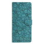 Custodia per telefono in pelle con motivo a fiori di ciliegio in rilievo, For iPhone 18 Pro, For iPhone 18 Pro Max, For iPhone 17e / 16e
