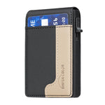 Portafoglio in pelle magnetico MagSafe BFK28 Colorblock per carte di credito.