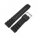 Cinturino per orologio in silicone con fibbia argentata xDfind, 20mm, 22mm