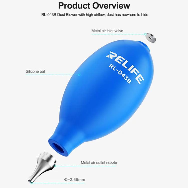 RELIFE RL-043B Pallina soffiante in morbido silicone, RELIFE RL-043B