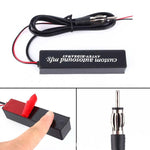 Antenna amplificata universale nascosta per auto, AM/FM, 12V, Radio Amplified Antenna