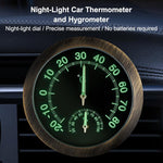 Termometro/igrometro per auto ad alta precisione con puntatore luminoso, Thermometer Hygrometer