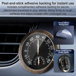 Termometro/igrometro per auto ad alta precisione con puntatore luminoso, Thermometer Hygrometer