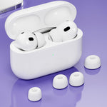 XDcase 4 paia di tappi per le orecchie in silicone con fori per alleviare la pressione, taglie L / M / S / XS, L / M / S / XS