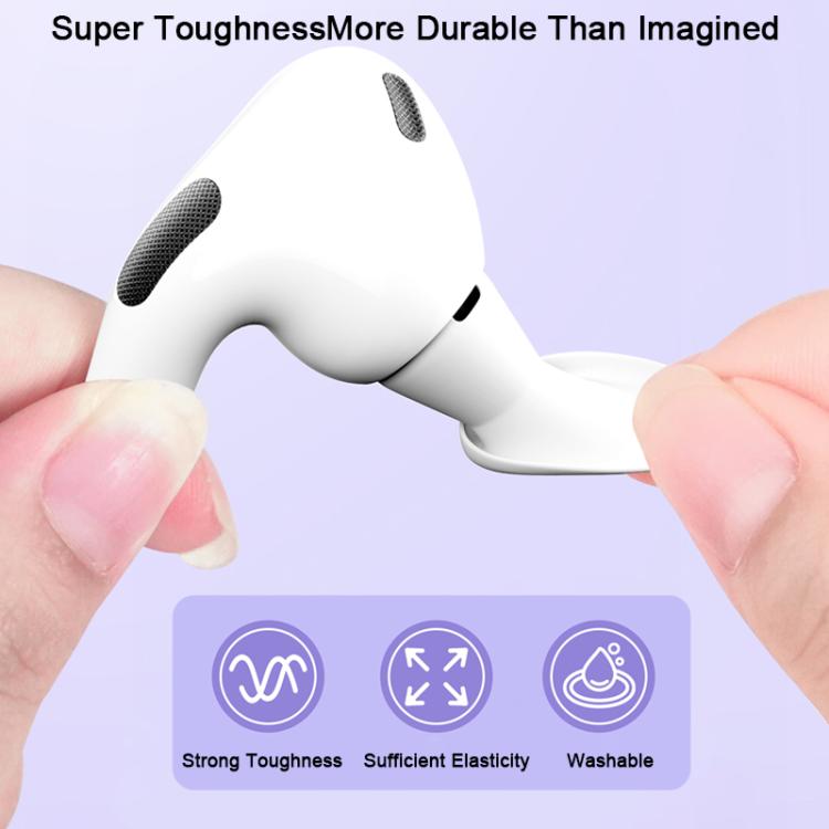XDcase 4 paia di tappi per le orecchie in silicone con fori per alleviare la pressione, taglie L / M / S / XS, L / M / S / XS