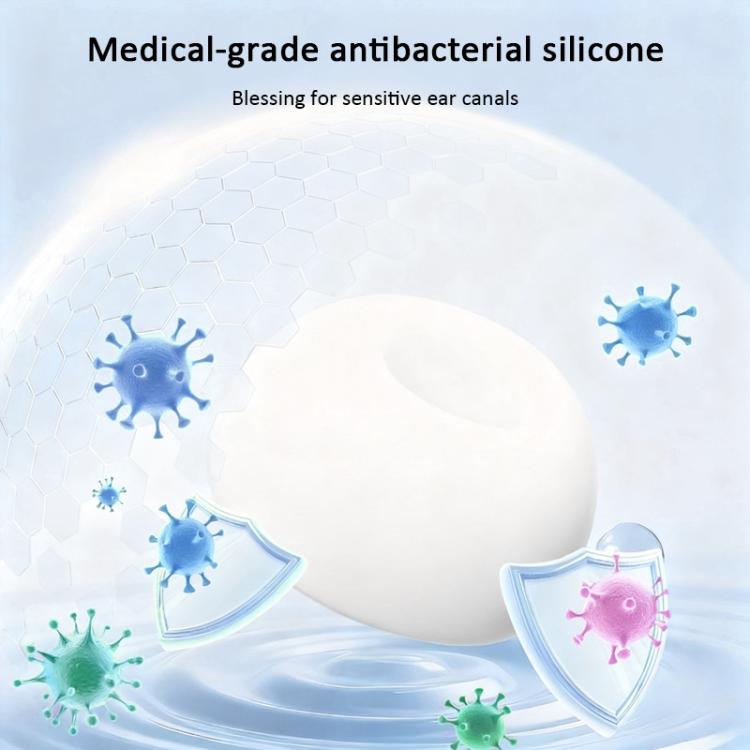 XDcase 3 paia di tappi per le orecchie in silicone con fori per alleviare la pressione, taglie L / M / S, L / M / S