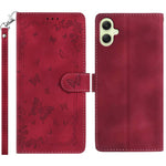 Custodia per telefono in pelle con motivo a farfalle "Giardino Segreto", For Samsung Galaxy A16 5G / 4G, For Samsung Galaxy A06 4G, For Samsung Galaxy A15 5G