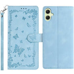 Custodia per telefono in pelle con motivo a farfalle "Giardino Segreto", For Samsung Galaxy A16 5G / 4G, For Samsung Galaxy A06 4G, For Samsung Galaxy A15 5G