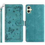 Custodia per telefono in pelle con motivo a farfalle "Giardino Segreto", For Samsung Galaxy A17 5G / 4G, For Samsung Galaxy A07 4G, For Samsung Galaxy A06 5G