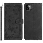 Custodia per telefono in pelle con motivo a farfalle "Giardino Segreto", For Samsung Galaxy A13 4G, For Samsung Galaxy A13 5G, For Samsung Galaxy A22 5G