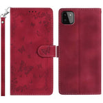 Custodia per telefono in pelle con motivo a farfalle "Giardino Segreto", For Samsung Galaxy A13 4G, For Samsung Galaxy A13 5G, For Samsung Galaxy A22 5G