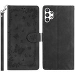 Custodia per telefono in pelle con motivo a farfalle "Giardino Segreto", For Samsung Galaxy A32 5G