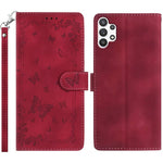 Custodia per telefono in pelle con motivo a farfalle "Giardino Segreto", For Samsung Galaxy A32 5G
