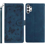 Custodia per telefono in pelle con motivo a farfalle "Giardino Segreto", For Samsung Galaxy A32 5G