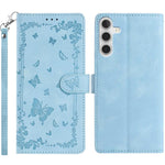 Custodia per telefono in pelle con motivo a farfalle "Giardino Segreto", For Samsung Galaxy A55 5G, For Samsung Galaxy A35 5G, For Samsung Galaxy A25 5G
