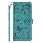 Custodia per telefono in pelle con motivo a farfalle "Giardino Segreto", For Samsung Galaxy A56 5G, For Samsung Galaxy A26 5G, For Samsung Galaxy A36 5G