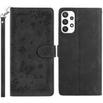 Custodia per telefono in pelle con motivo a farfalle "Giardino Segreto", For Samsung Galaxy A53 5G, For Samsung Galaxy A73, For Samsung Galaxy A33 5G