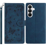 Custodia per telefono in pelle con motivo a farfalle "Giardino Segreto", For Samsung Galaxy A57 5G, For Samsung Galaxy A37 5G, For Samsung Galaxy A25E