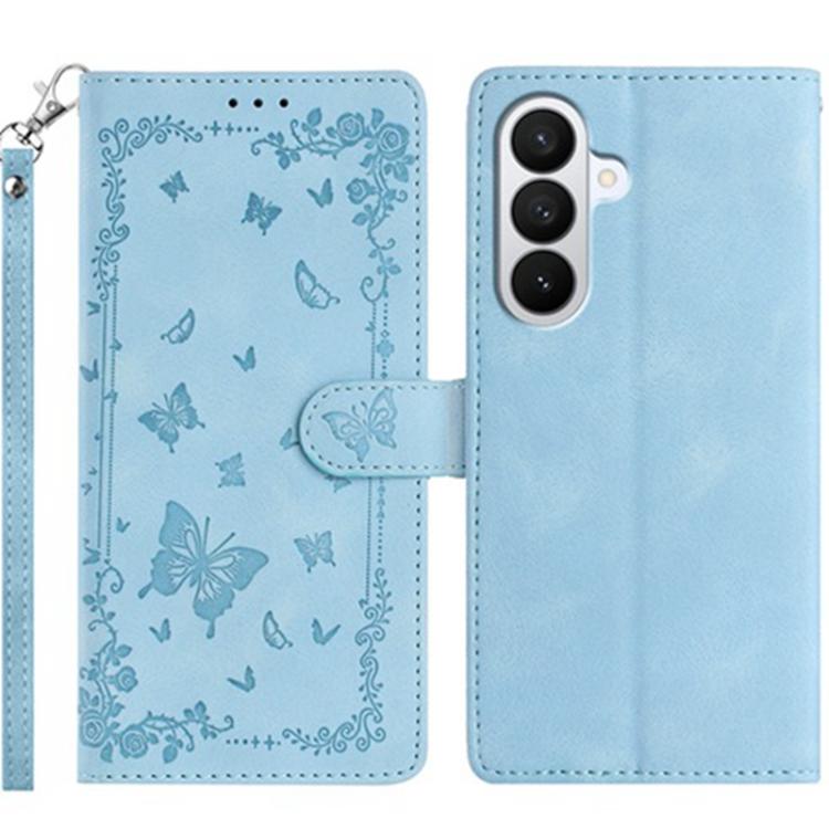 Custodia per telefono in pelle con motivo a farfalle "Giardino Segreto", For Samsung Galaxy A57 5G, For Samsung Galaxy A37 5G, For Samsung Galaxy A25E