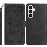 Custodia per telefono in pelle con motivo a farfalle "Giardino Segreto", For Samsung Galaxy A57 5G, For Samsung Galaxy A37 5G, For Samsung Galaxy A25E