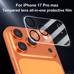Pellicola per fotocamera posteriore integrata in vetro temperato con serigrafia XDcase, For iPhone 17 Pro Max, For iPhone 17 Pro, For iPhone 17, For iPhone Air, For iPhone 16 Pro / 16 Pro Max, For iPhone 16 / 16 Plus, For iPhone 15 Pro / 15 Pro Max    ...