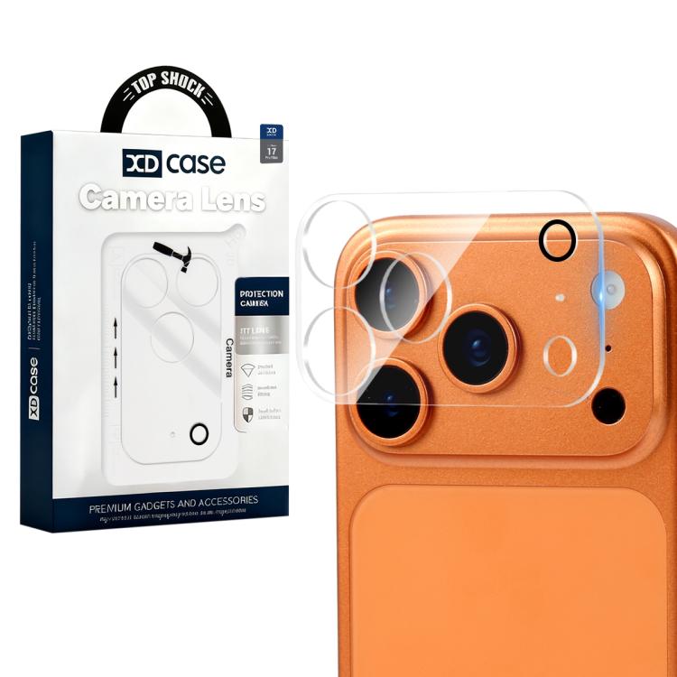 Pellicola per fotocamera XDcase con vetro temperato integrato trasparente, For iPhone 17 Pro Max, For iPhone 17 Pro, For iPhone 17, For iPhone Air, For iPhone 16 Pro / 16 Pro Max, For iPhone 16 / 16 Plus, For iPhone 15 Pro / 15 Pro Max                 ...