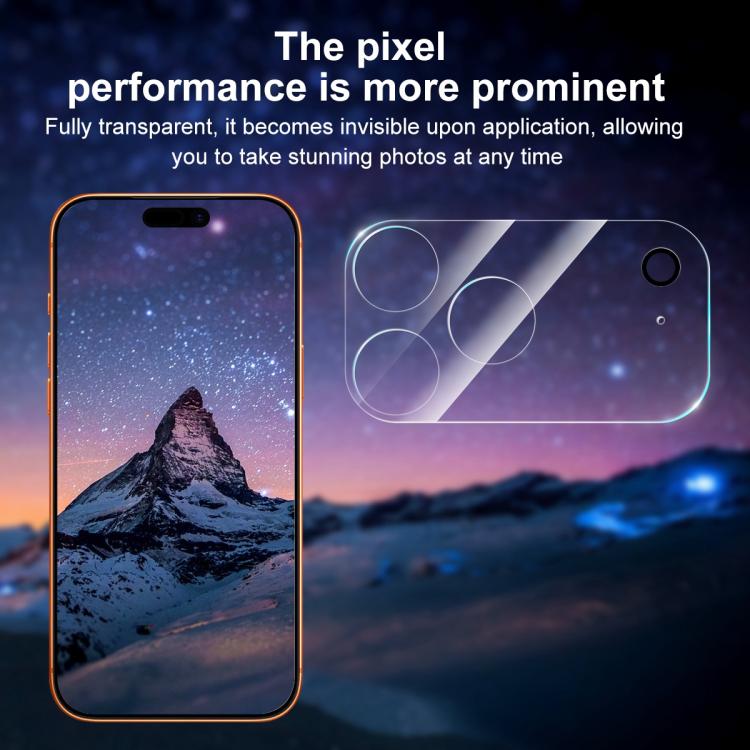 Pellicola per fotocamera XDcase con vetro temperato integrato trasparente, For iPhone 17 Pro Max, For iPhone 17 Pro, For iPhone 17, For iPhone Air, For iPhone 16 Pro / 16 Pro Max, For iPhone 16 / 16 Plus, For iPhone 15 Pro / 15 Pro Max                 ...