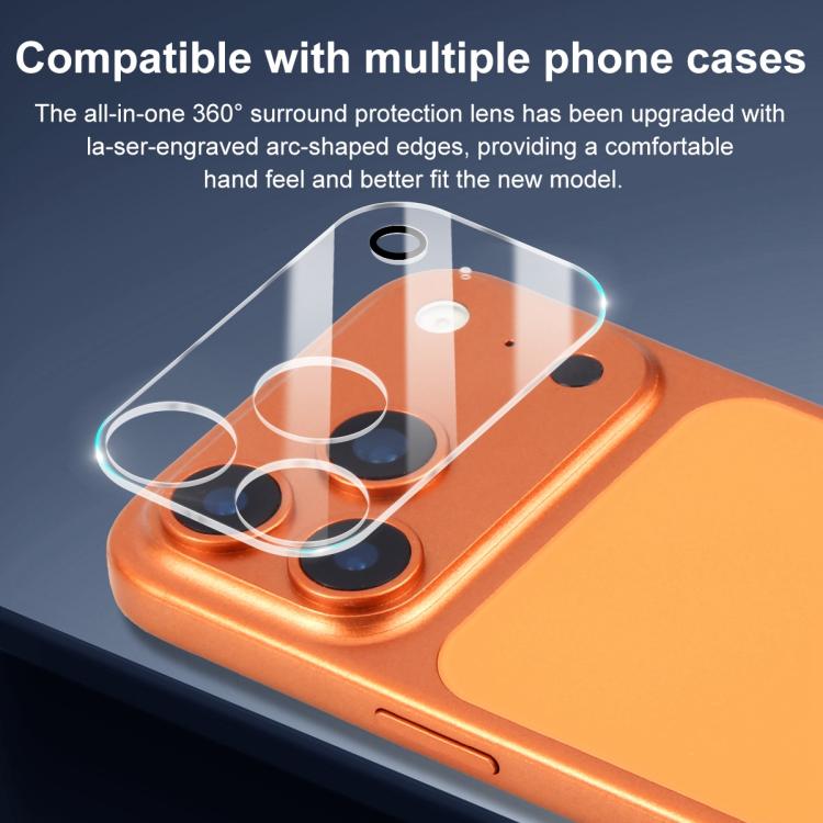 Pellicola per fotocamera XDcase con vetro temperato integrato trasparente, For iPhone 17 Pro Max, For iPhone 17 Pro, For iPhone 17, For iPhone Air, For iPhone 16 Pro / 16 Pro Max, For iPhone 16 / 16 Plus, For iPhone 15 Pro / 15 Pro Max                 ...