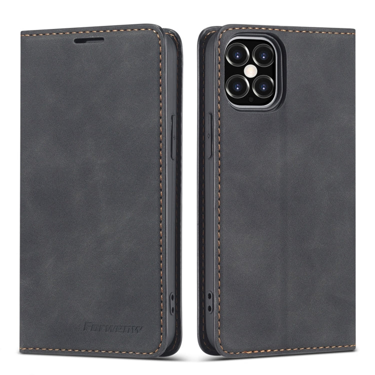Custodia portafoglio magnetica in pelle per smartphone