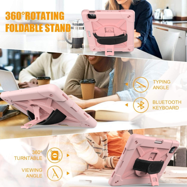 Custodia silicone antiurto per iPad Air e Galaxy Tab A7
