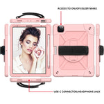 Custodia silicone antiurto per iPad Air e Galaxy Tab A7
