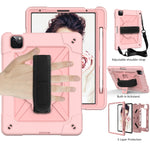 Custodia silicone antiurto per iPad Air e Galaxy Tab A7