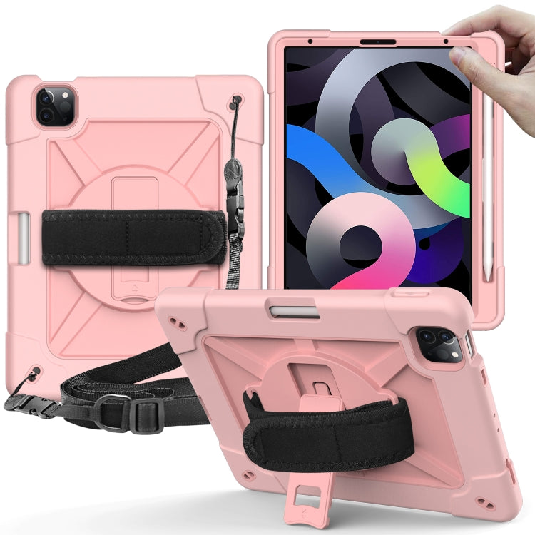 Custodia silicone antiurto per iPad Air e Galaxy Tab A7