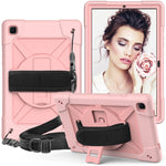 Custodia silicone antiurto per iPad Air e Galaxy Tab A7