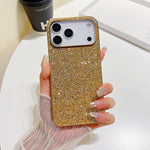 Custodia per telefono in TPU antiurto con glitter in polvere, For iPhone 18, For iPhone 18 Pro, For iPhone 18 Pro Max, For iPhone 17 Pro Max