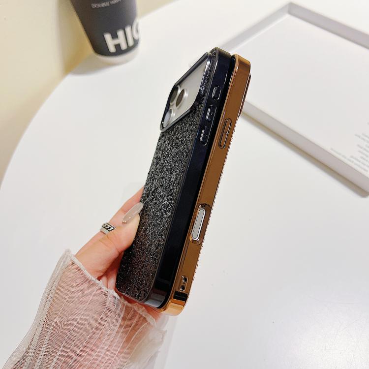 Custodia per telefono in TPU antiurto con glitter in polvere, For iPhone 17 Pro, For iPhone 17, For iPhone Air