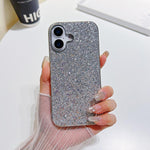 Custodia per telefono in TPU antiurto con glitter in polvere, For iPhone 17 Pro, For iPhone 17, For iPhone Air