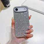 Custodia per telefono in TPU antiurto con glitter in polvere, For iPhone 17 Pro, For iPhone 17, For iPhone Air