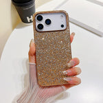 Custodia per telefono in TPU antiurto con glitter in polvere, For iPhone 18, For iPhone 18 Pro, For iPhone 18 Pro Max, For iPhone 17 Pro Max